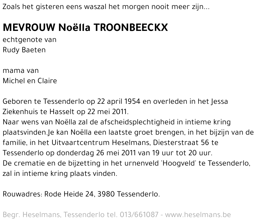 Noëlla Troonbeeckx