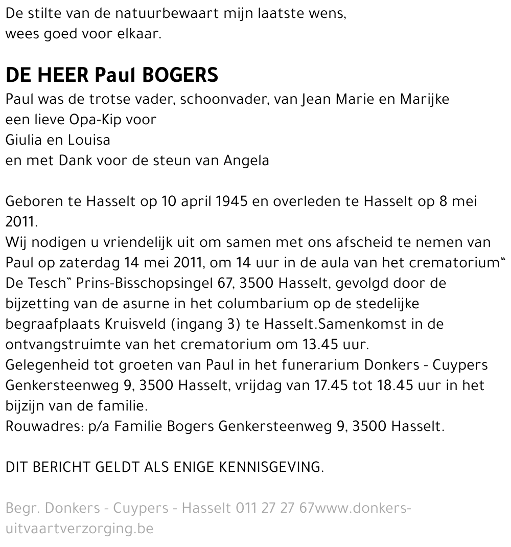 Paul Bogers