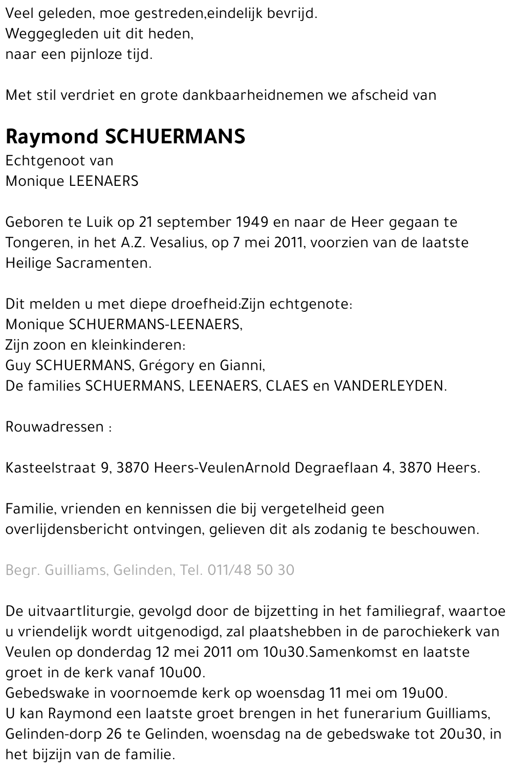 Raymond Schuermans