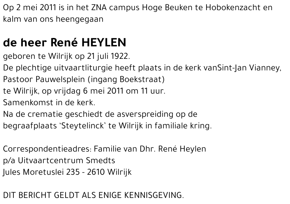 René Heylen