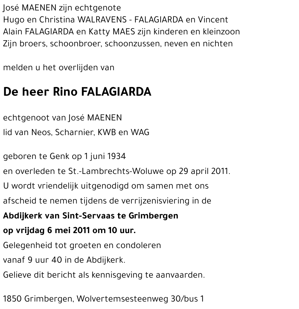 Rino FALAGIARDA