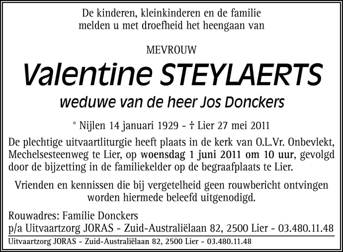 Valentine Steylaerts