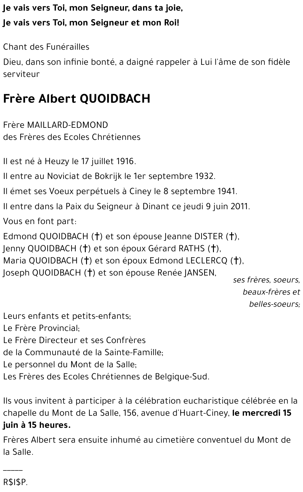 Albert QUOIDBACH