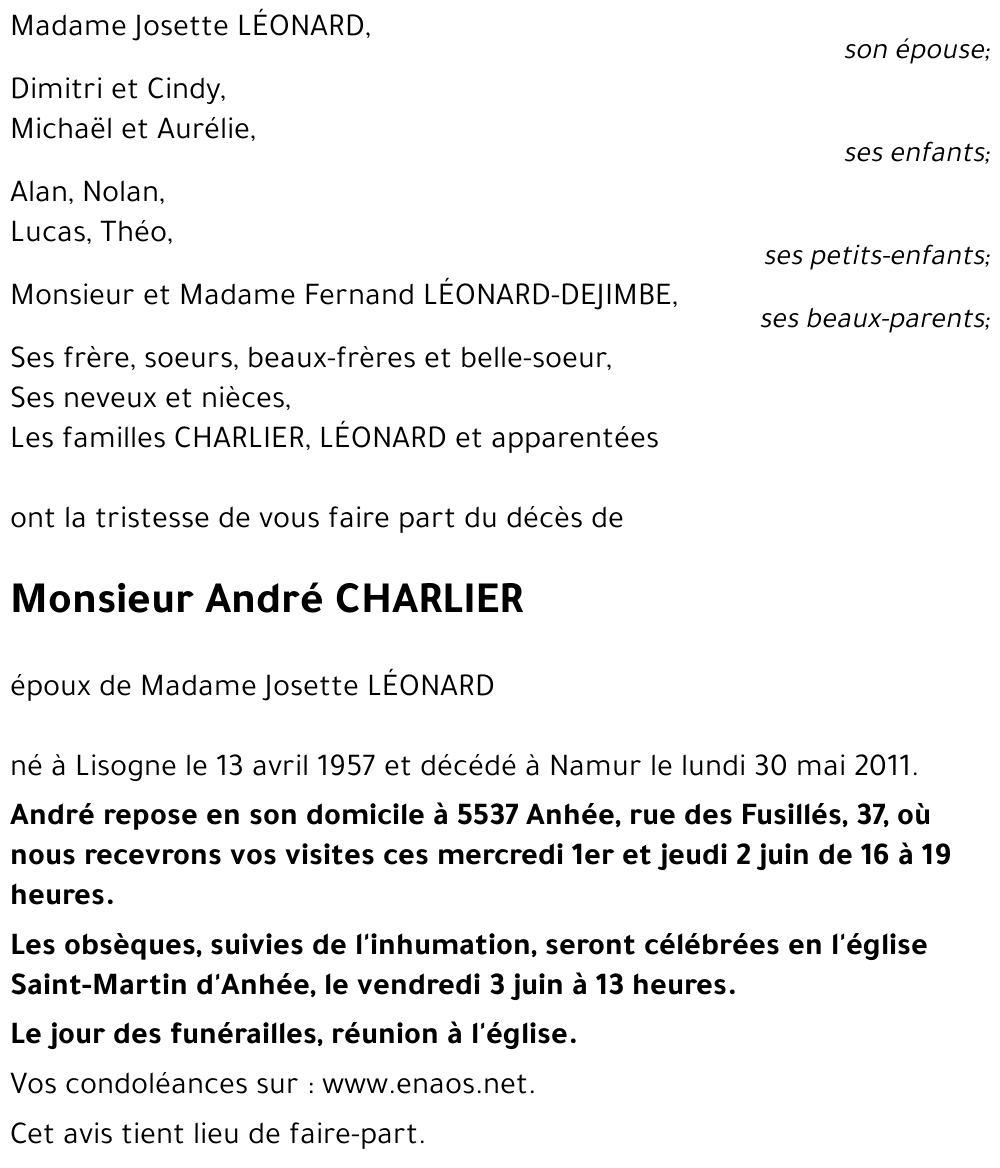 André CHARLIER