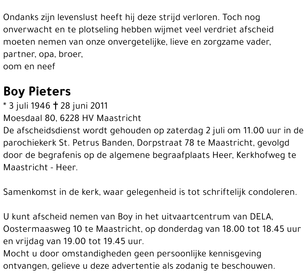Boy Pieters