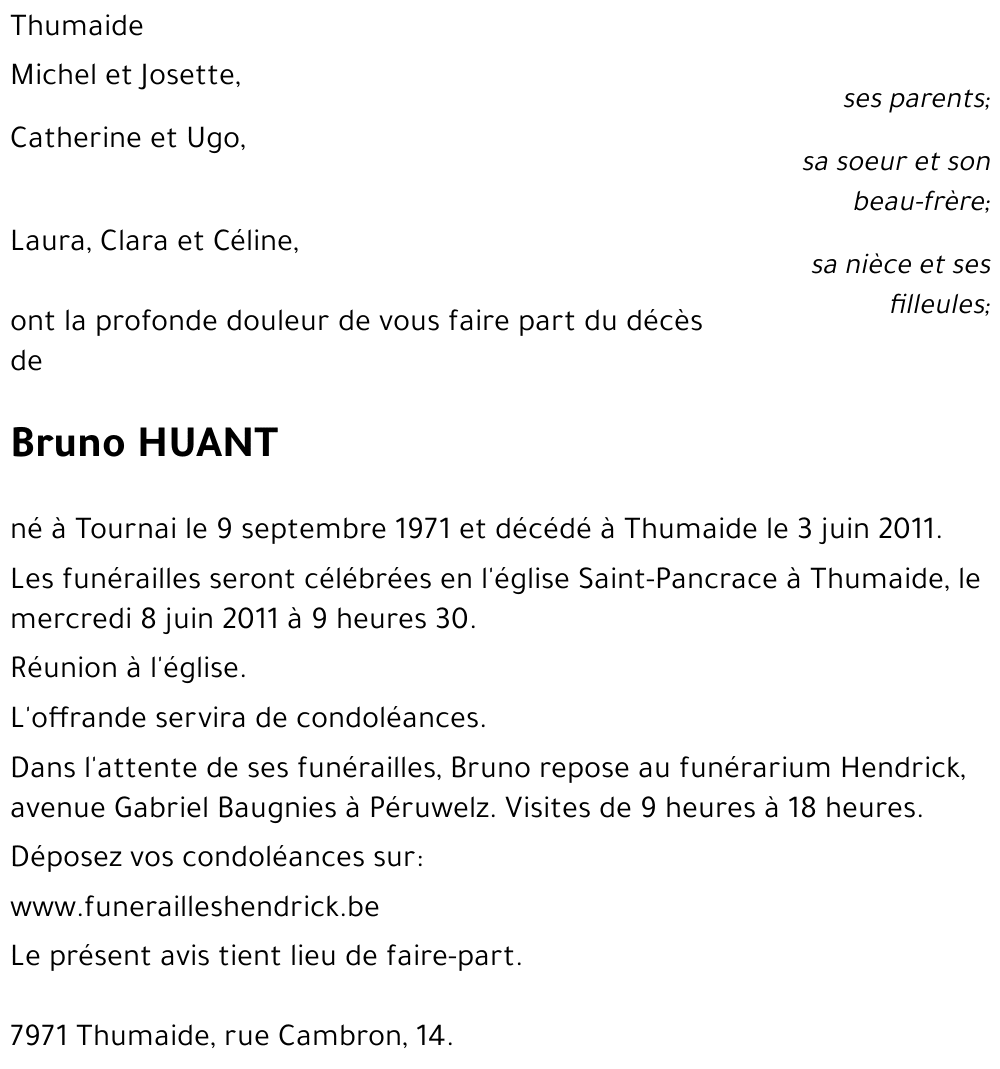 Bruno HUANT
