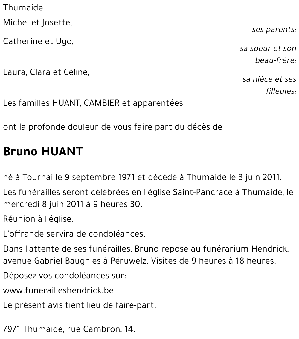 Bruno HUANT