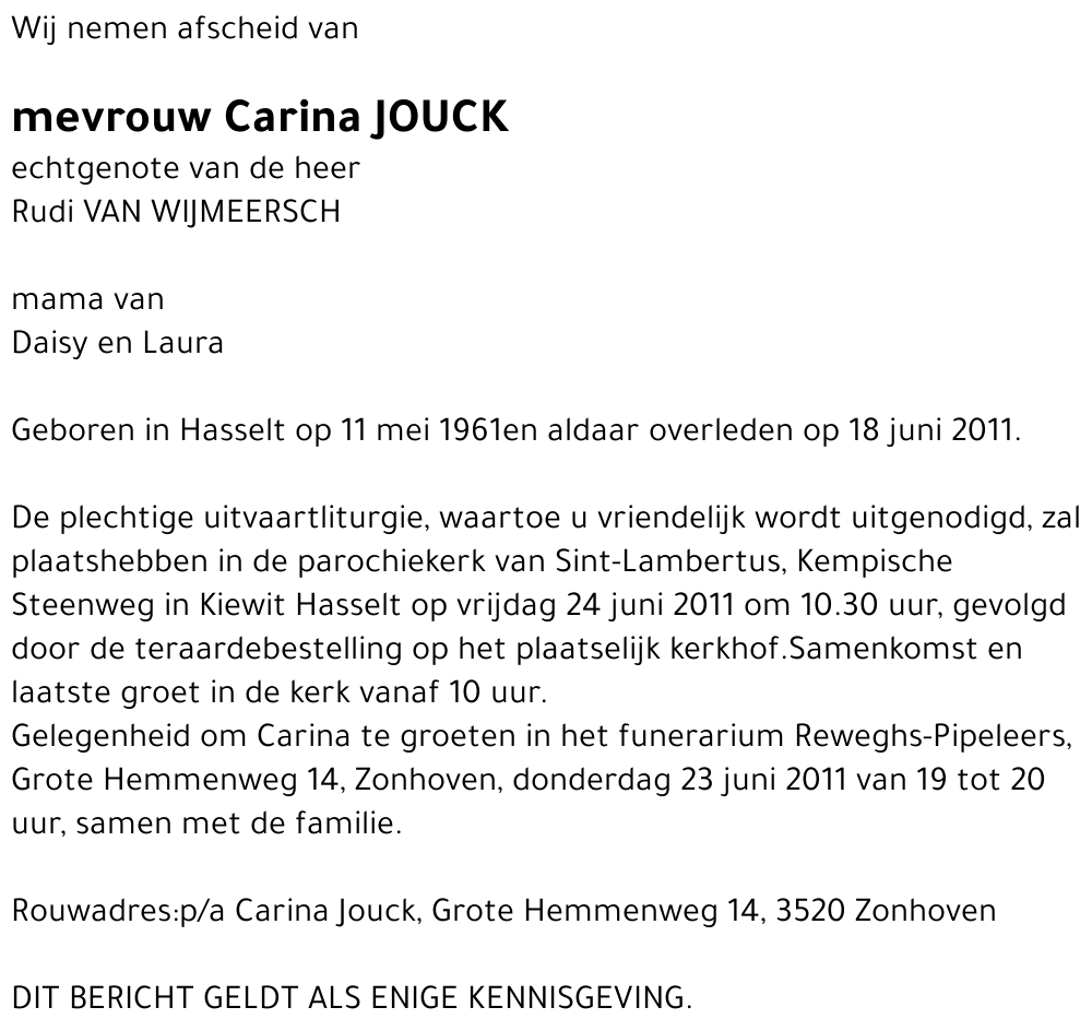 Carina Jouck