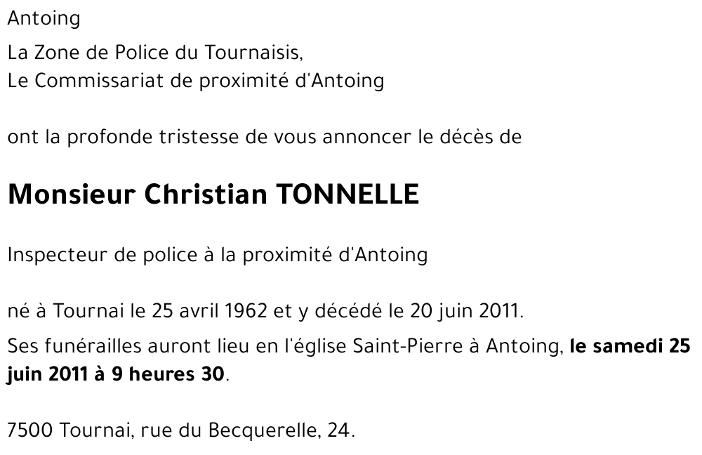 Christian TONNELLE