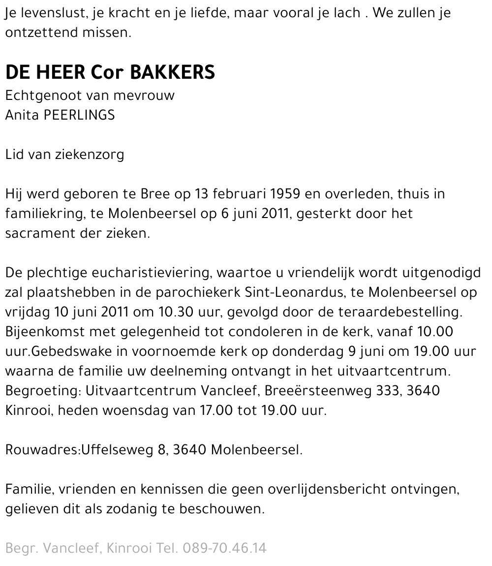 Cor Bakkers