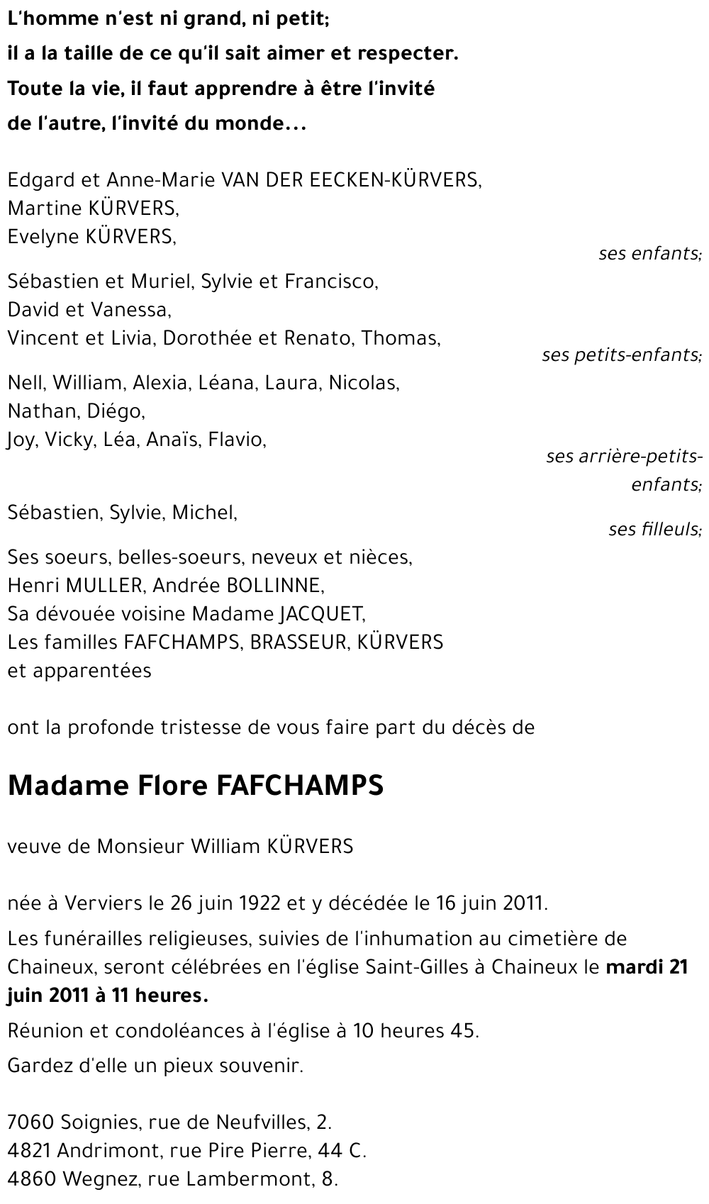 Flore FAFCHAMPS