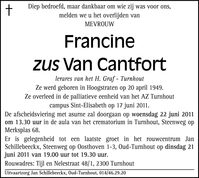 Francine Van Cantfort
