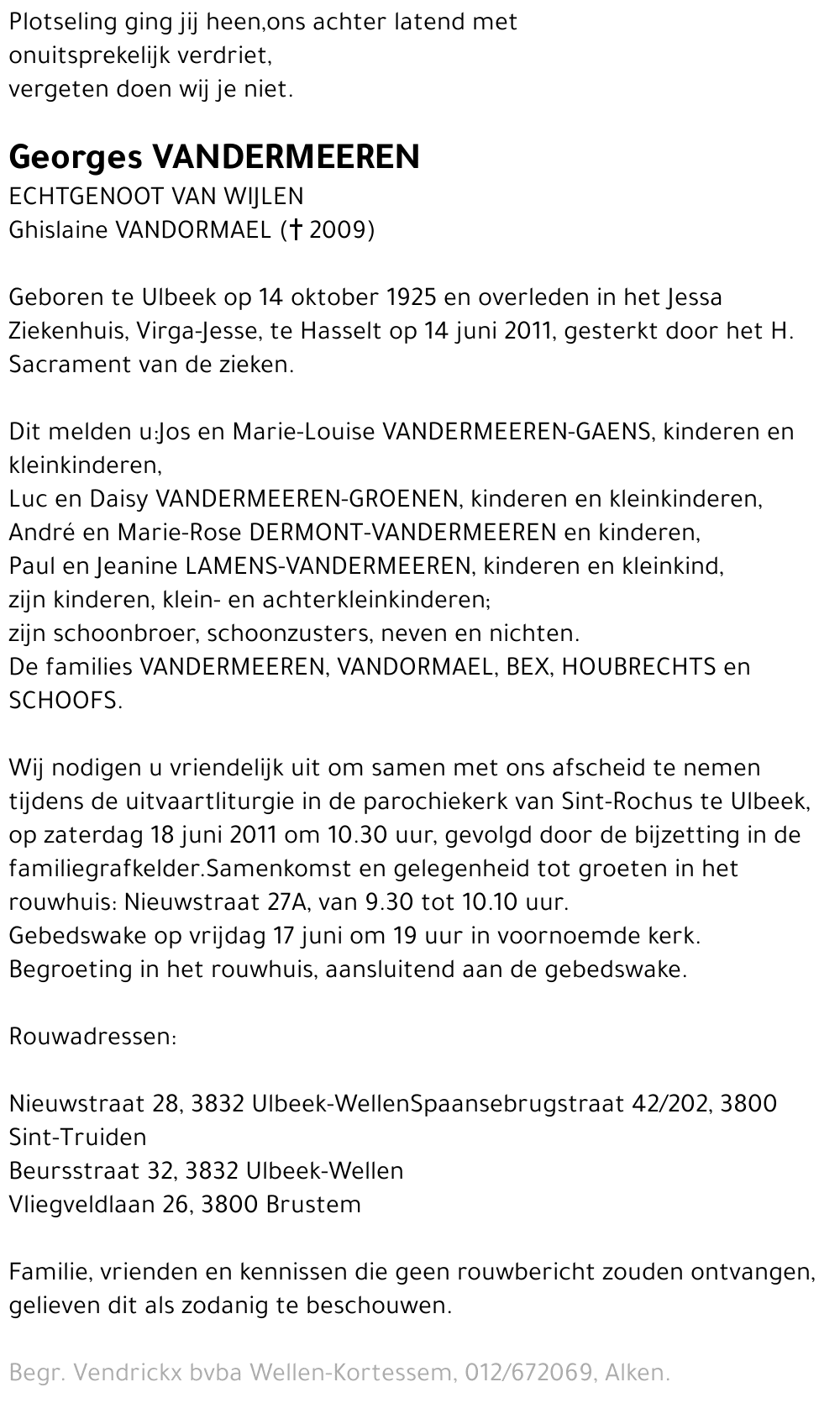 Georges Vandermeeren