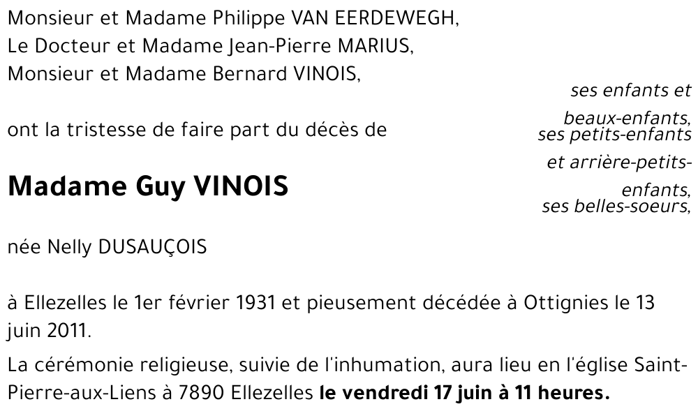 Guy VINOIS
