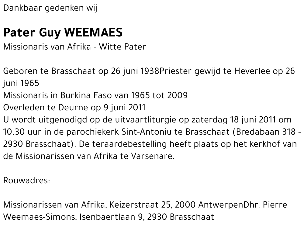 Guy Weemaes