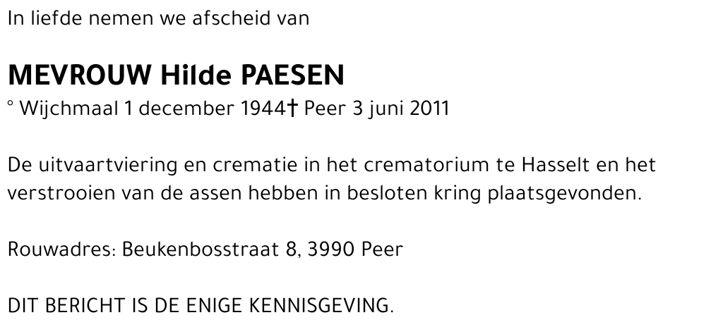 Hilde Paesen