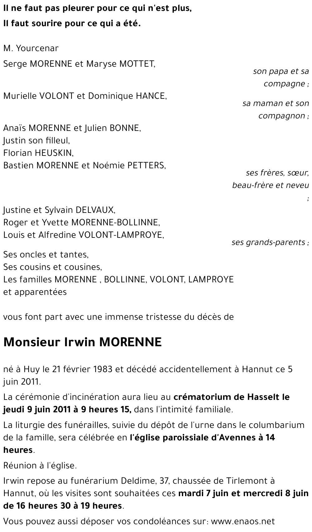 Irwin MORENNE