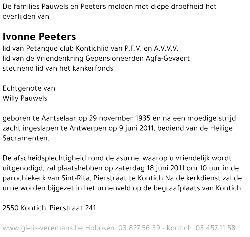 Ivonne Peeters