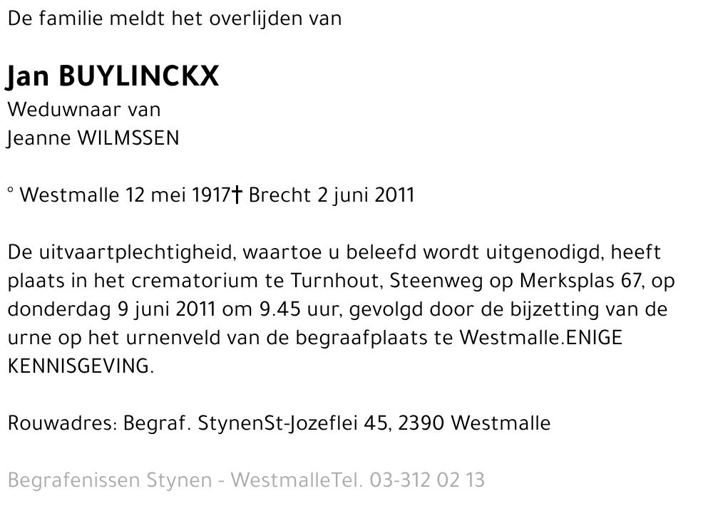 Jan Buylinckx