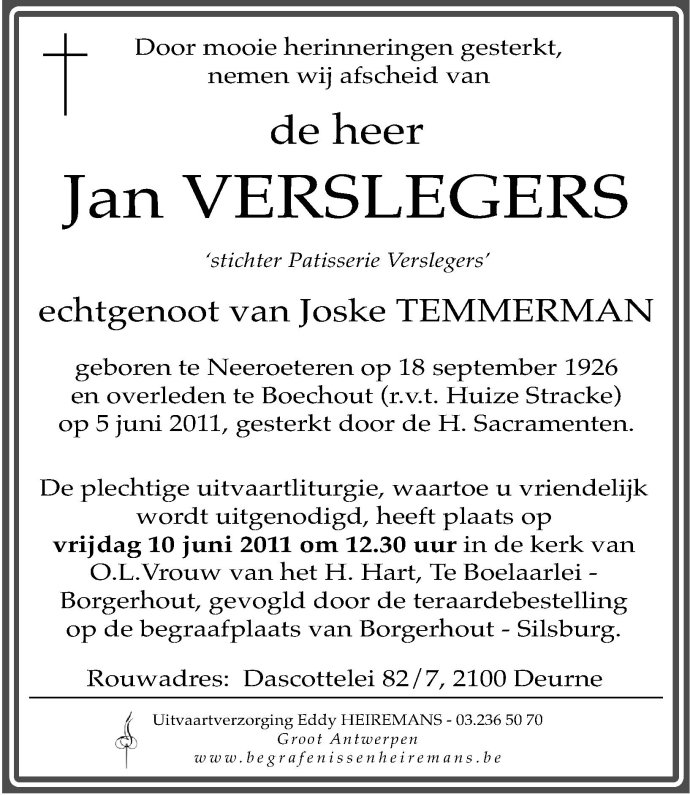 Jan Verslegers