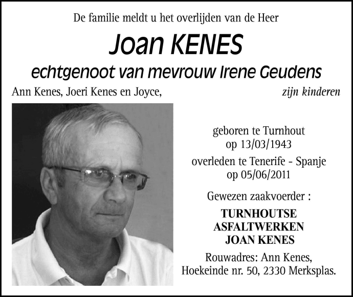 Joan Kenes