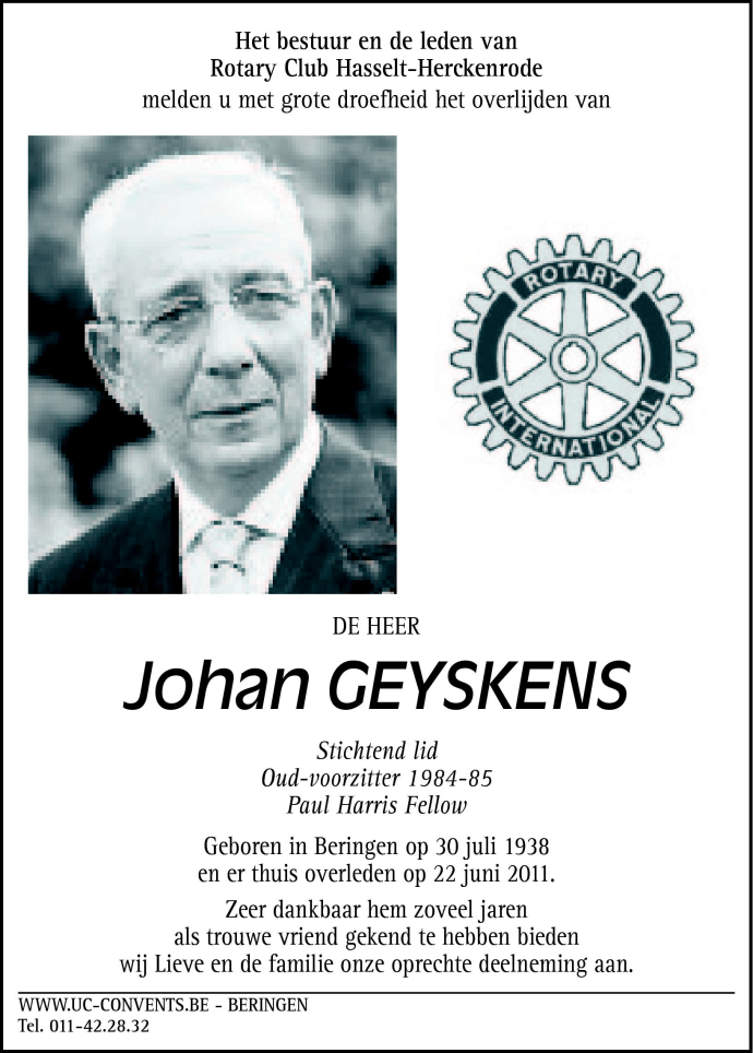 Johan Geyskens