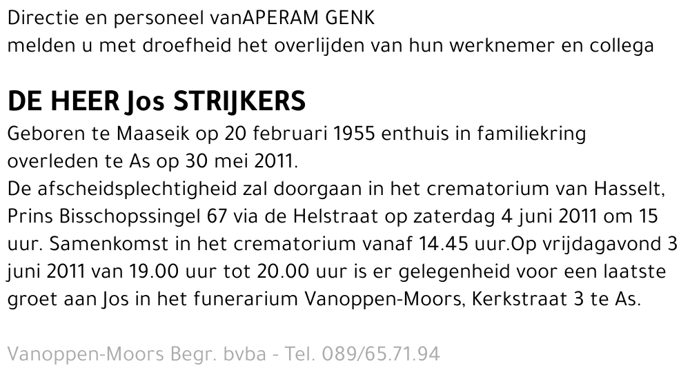 Jos Strijkers