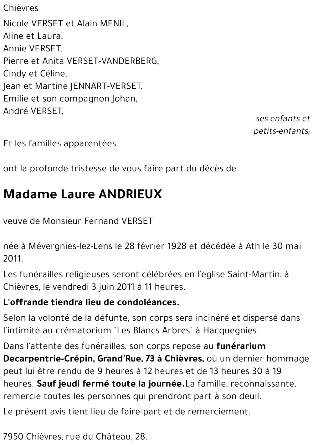 Laure ANDRIEUX