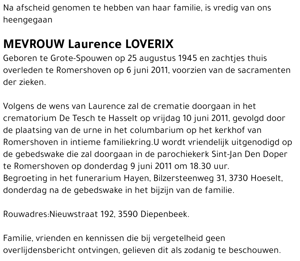 Laurence Loverix