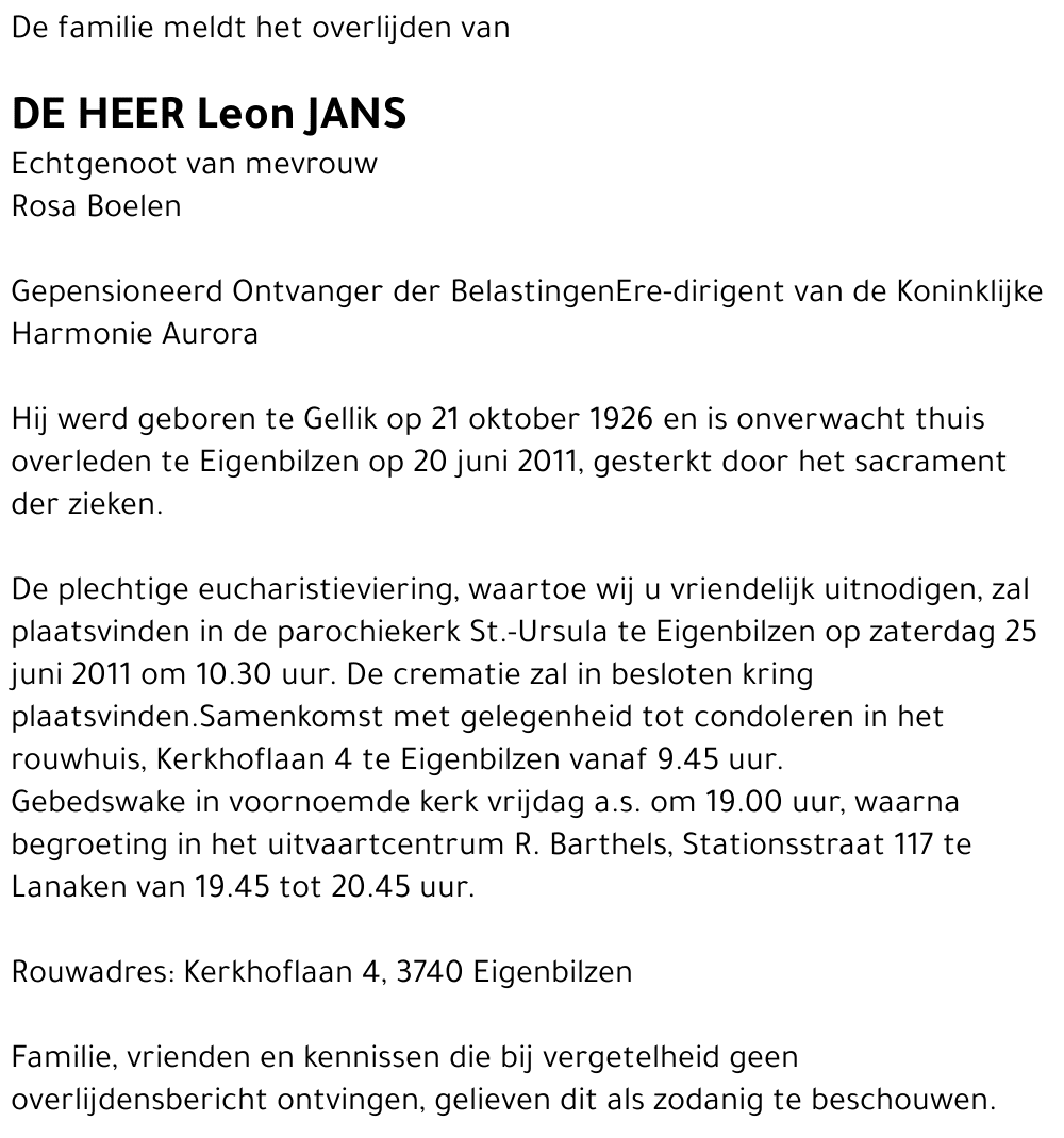 Leon Jans