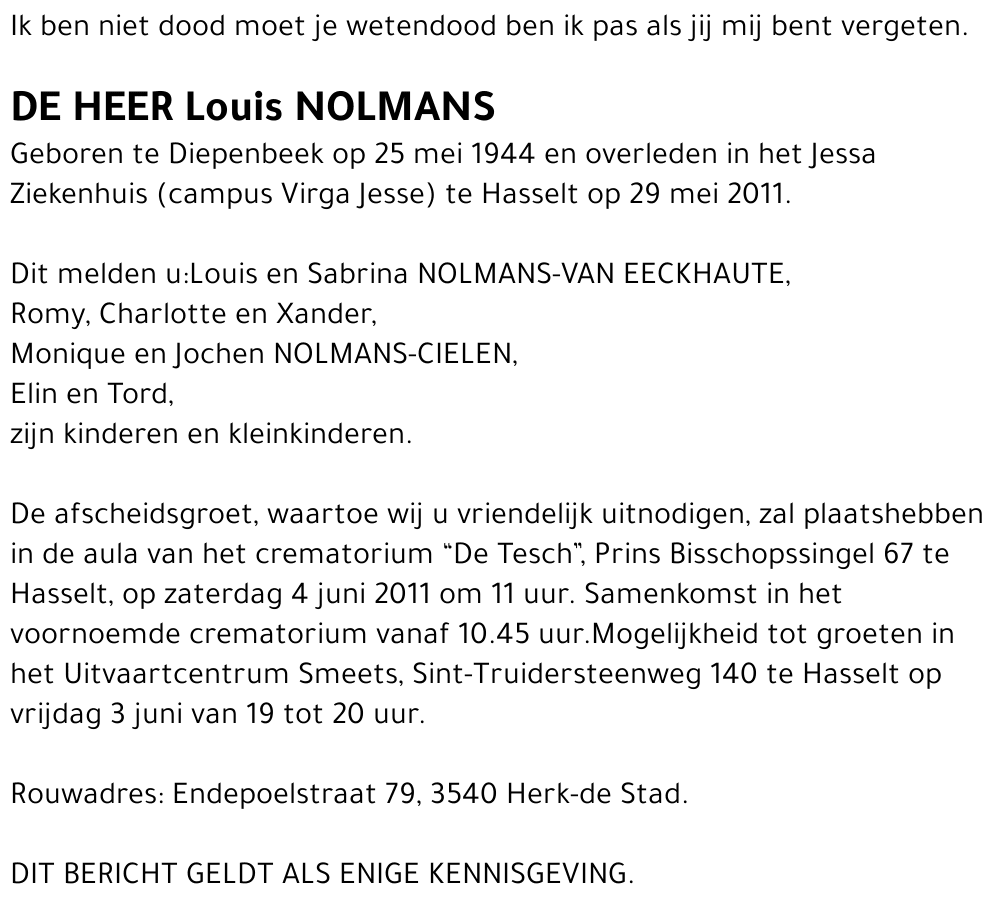 Louis Nolmans