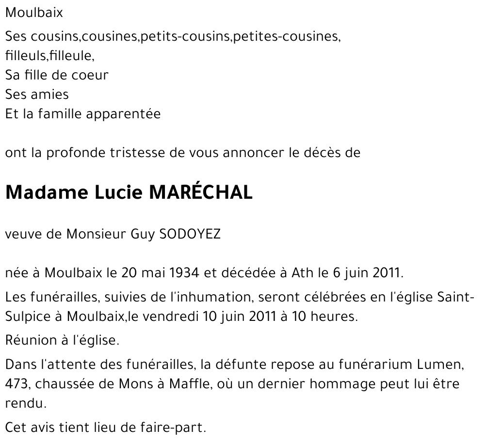 Lucie Maréchal