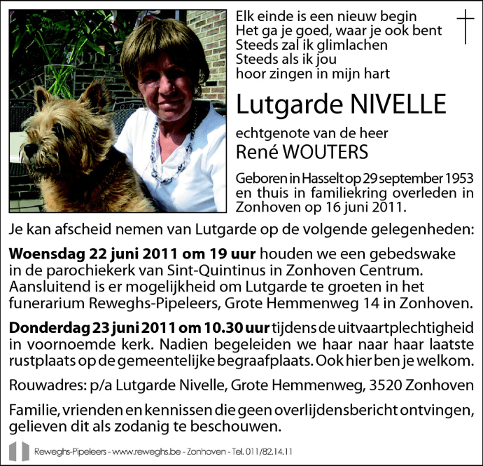Lutgarde Nivelle