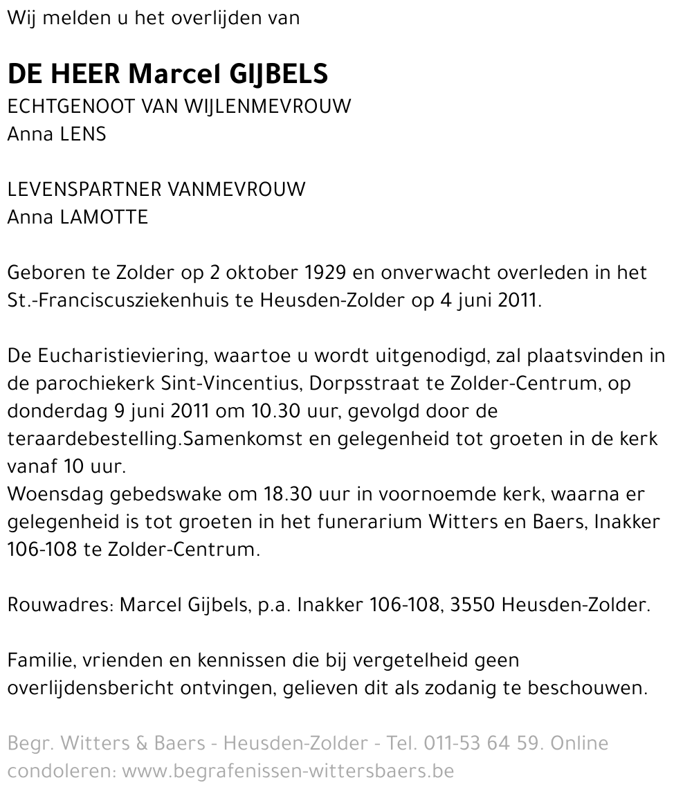 Marcel Gijbels