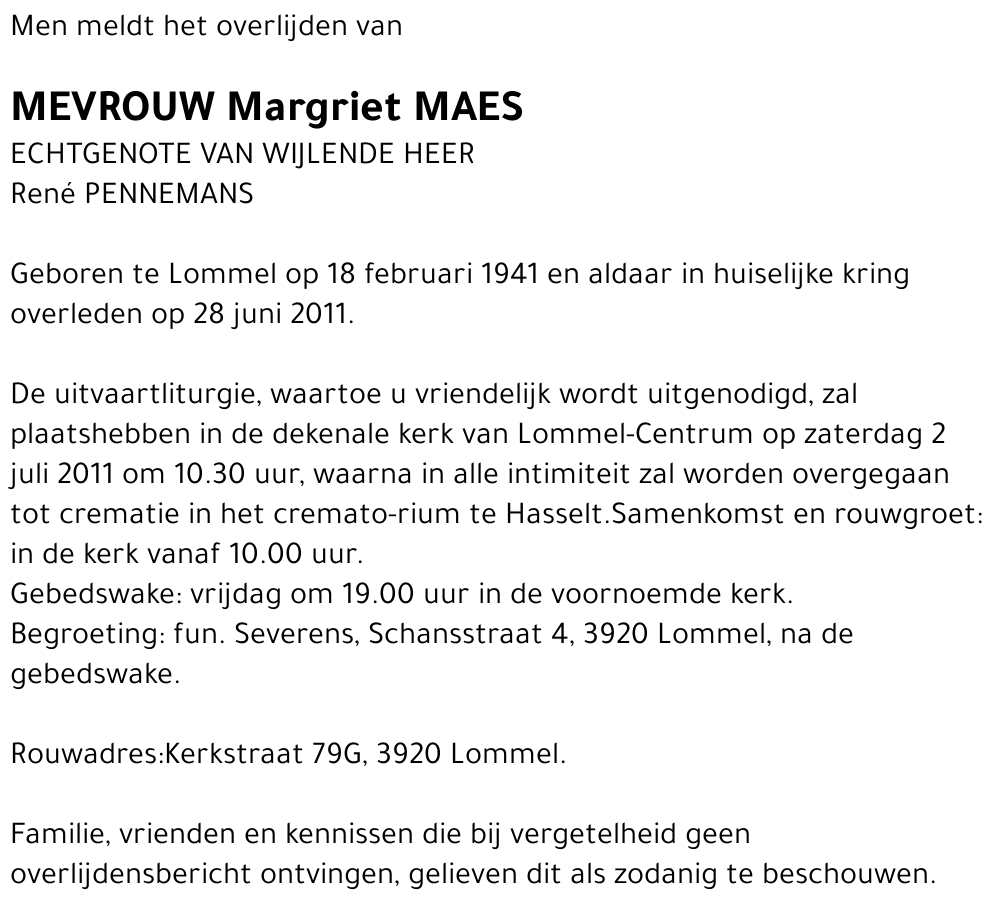 Margriet Maes