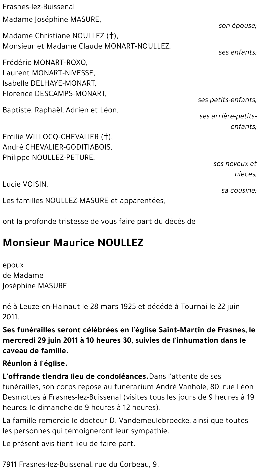 Maurice NOULLEZ