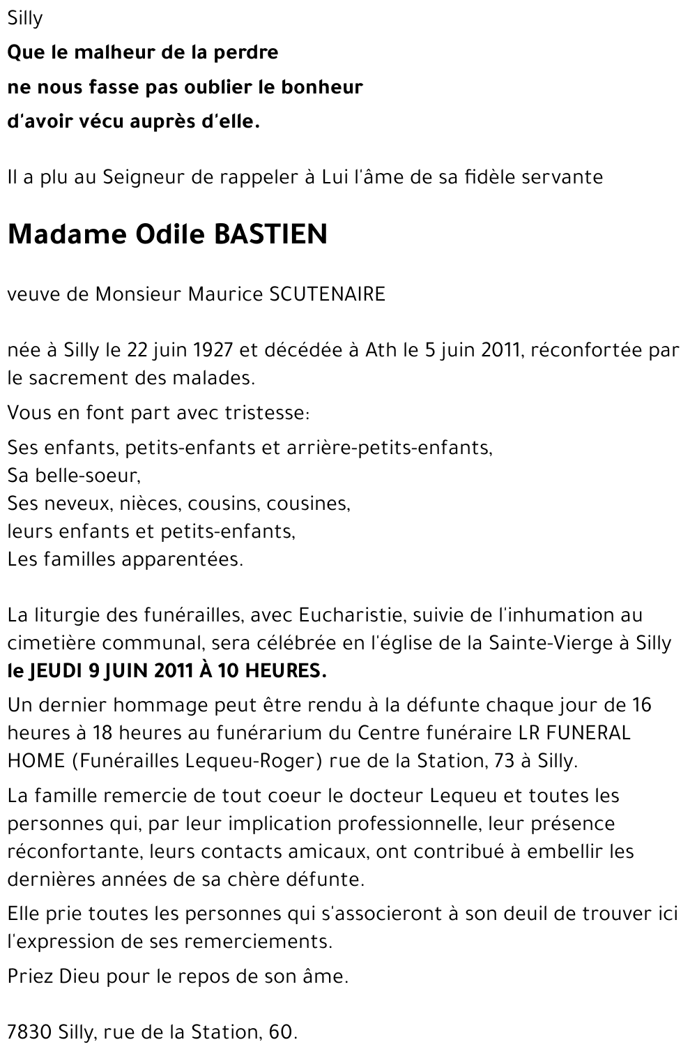 Odile BASTIEN