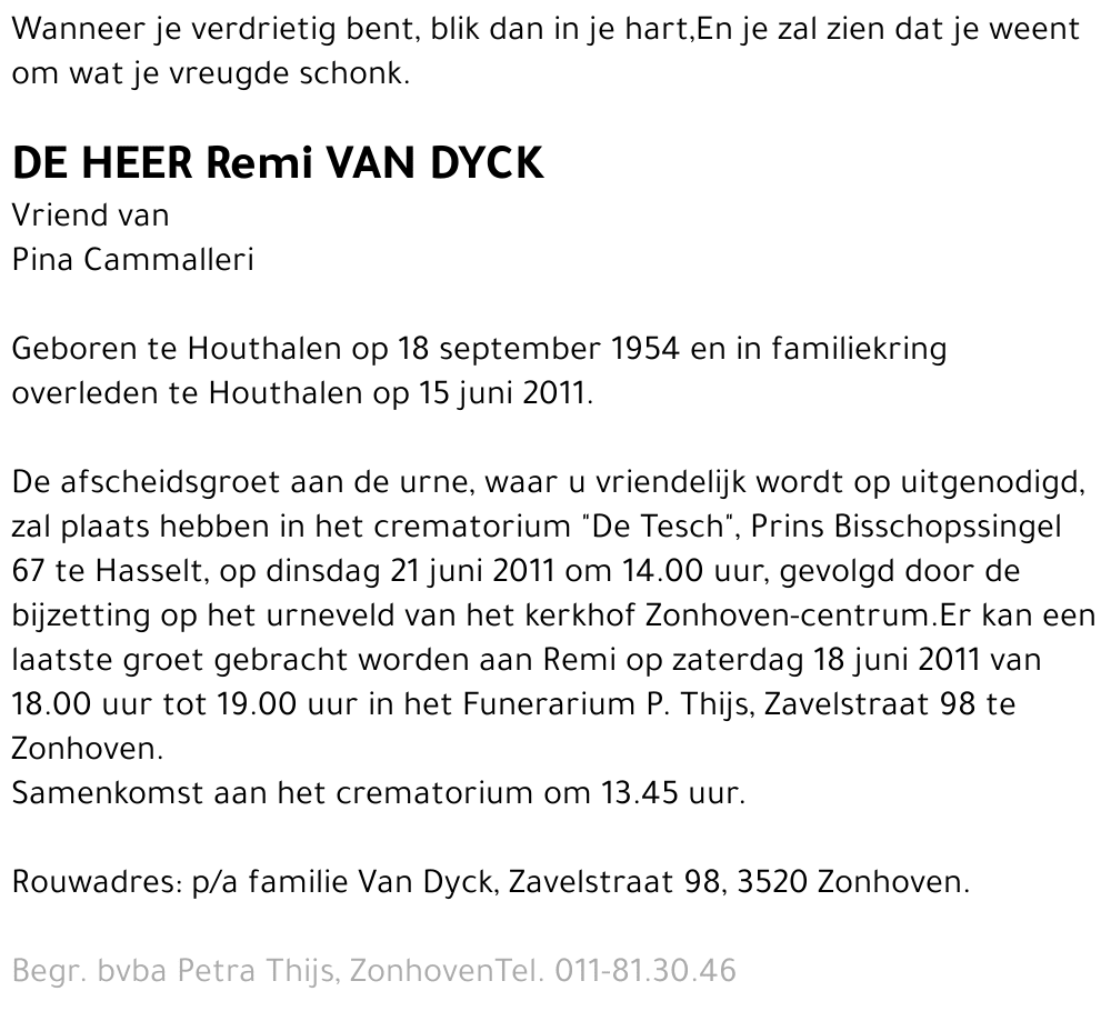 Remi Van Dyck
