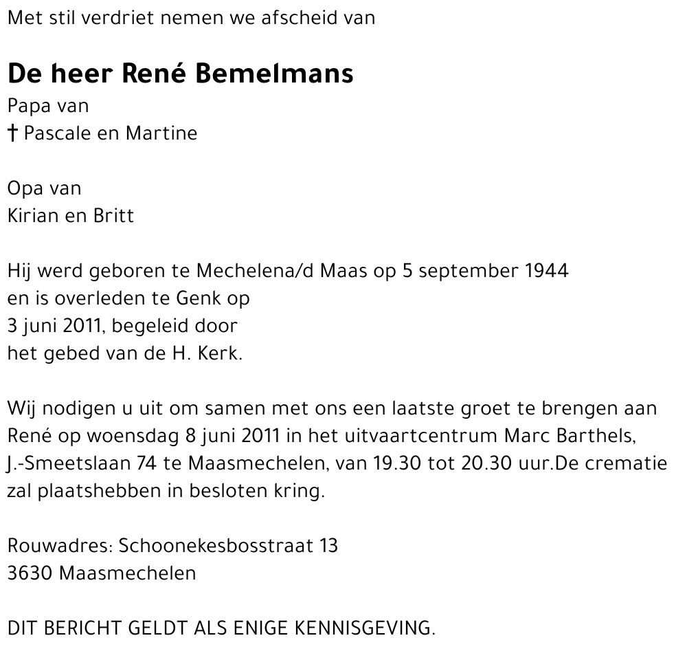 René Bemelmans