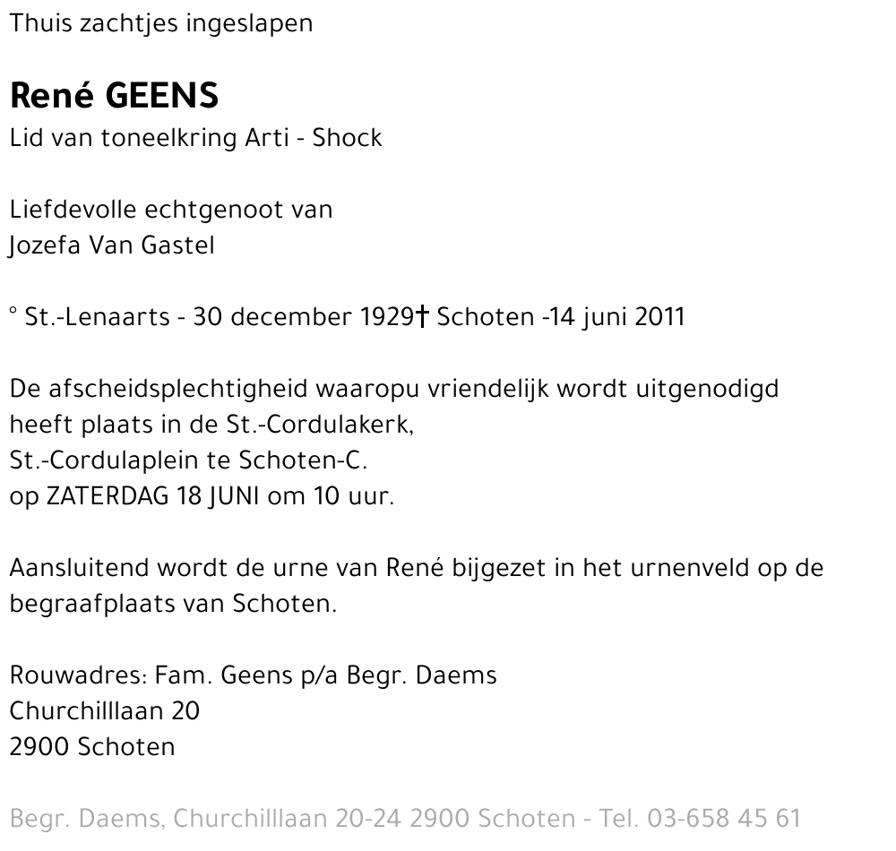 René GEENS