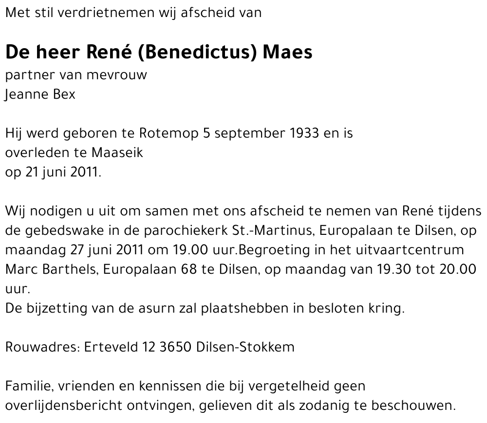 René Maes