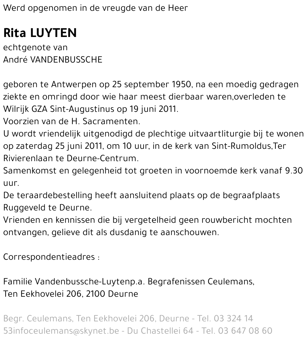 Rita Luyten