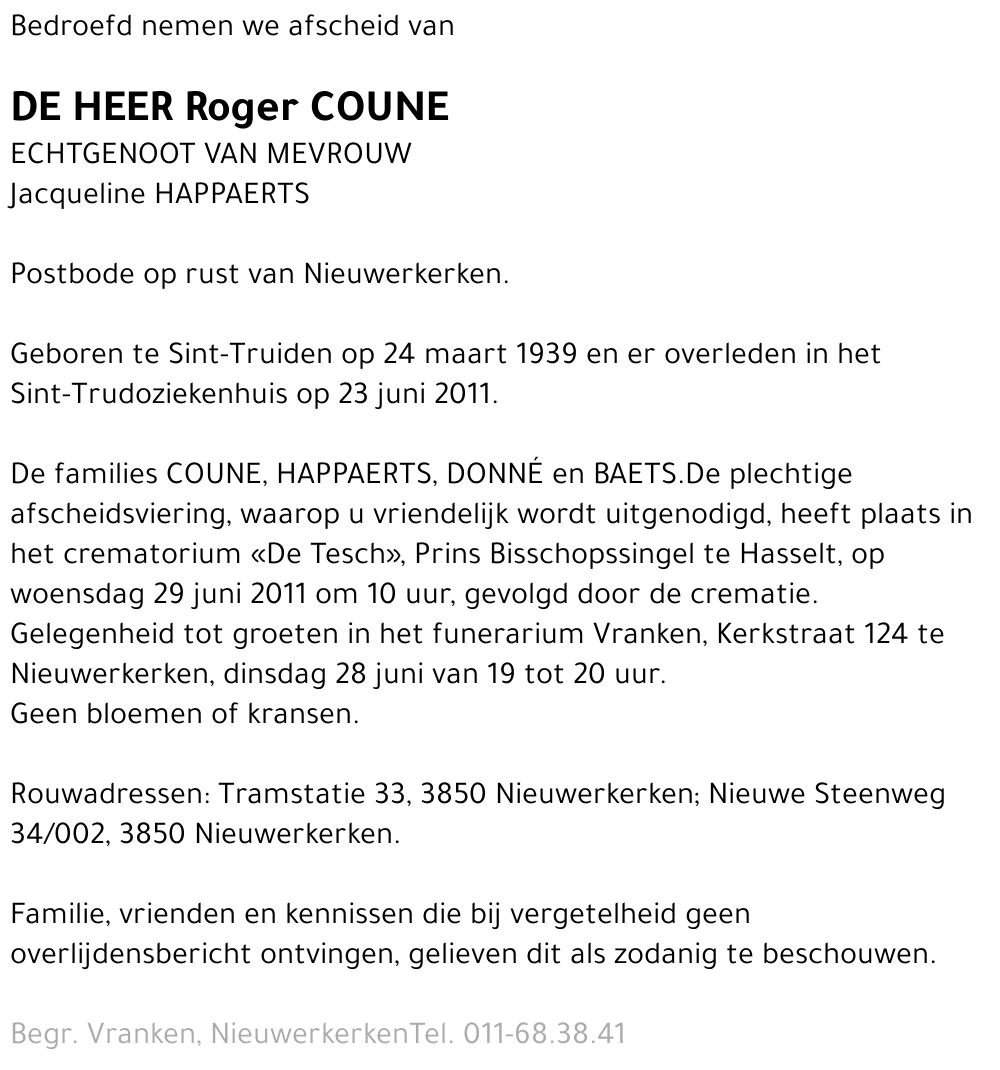 Roger Coune