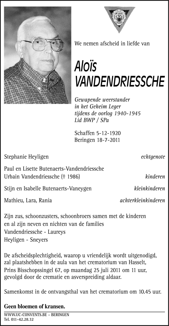 Aloïs Vandendriessche