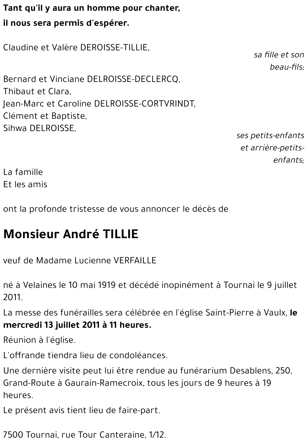 André TILLIE
