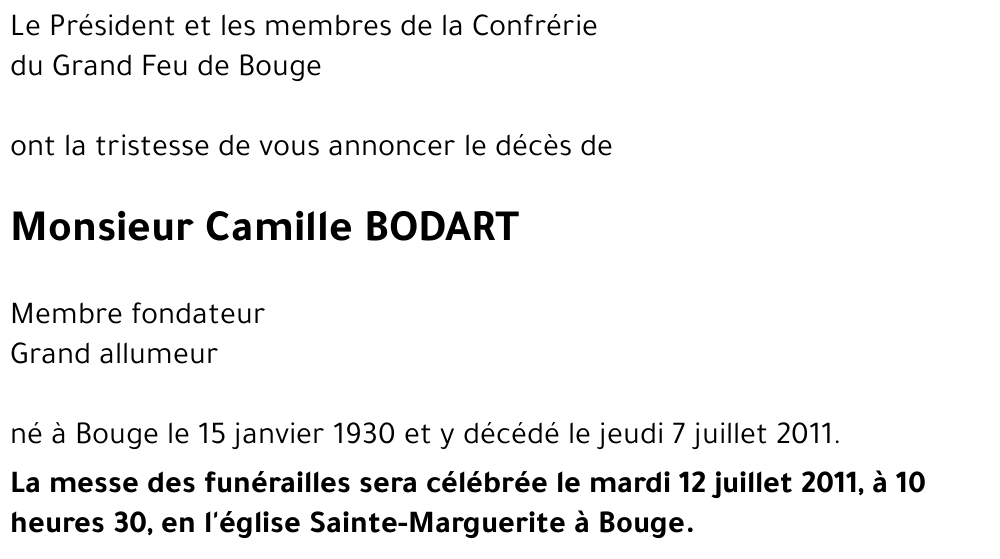 Camille BODART