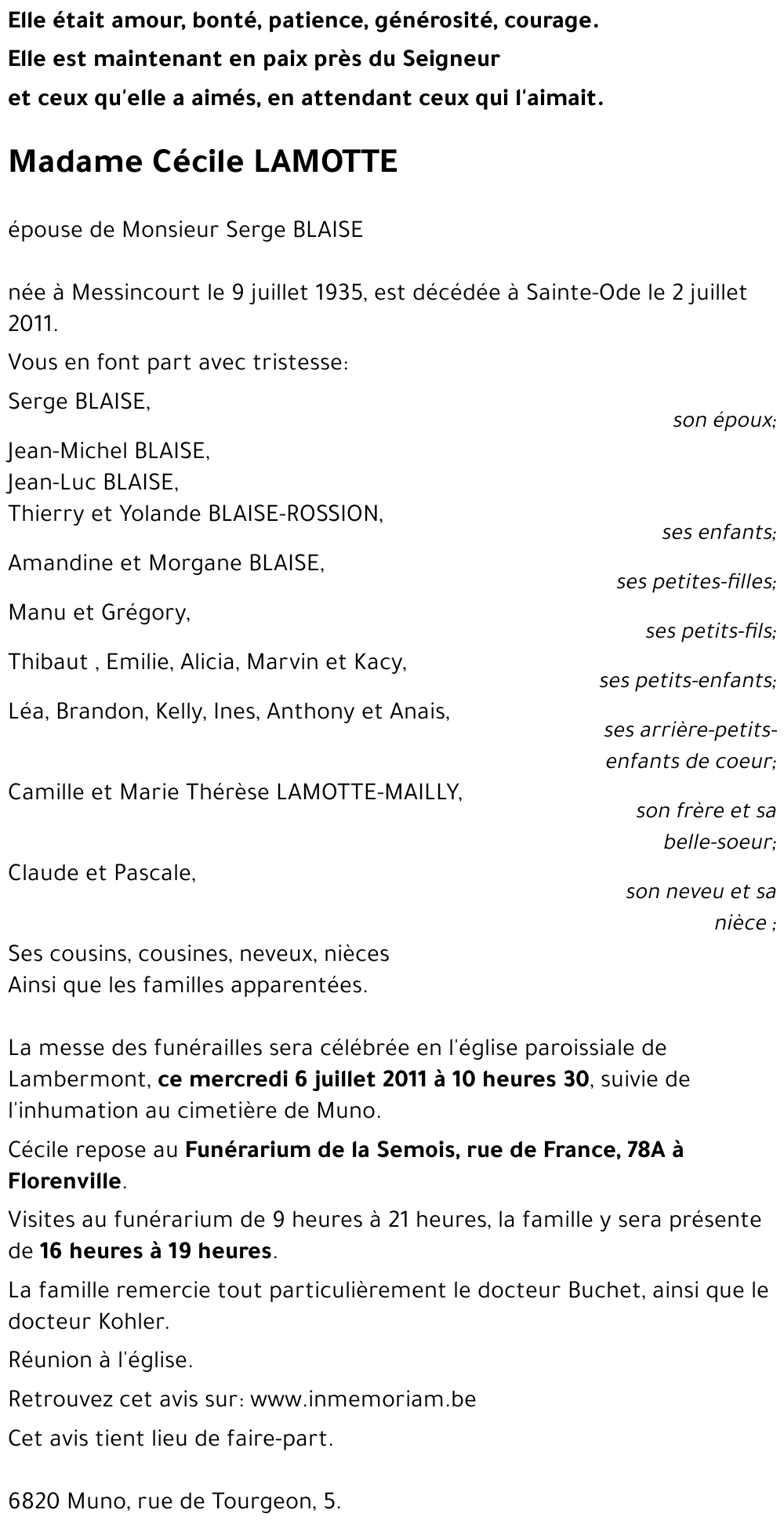 Cécile Lamotte
