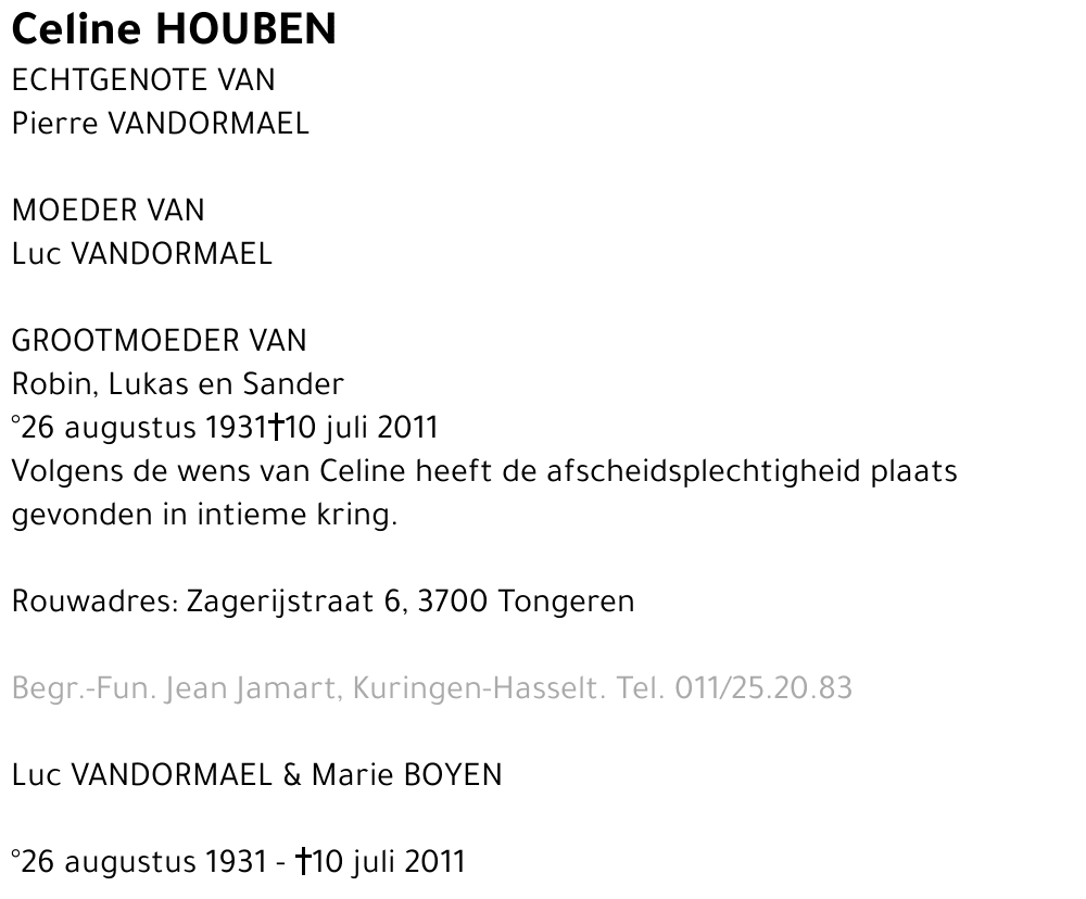 Celine Houben