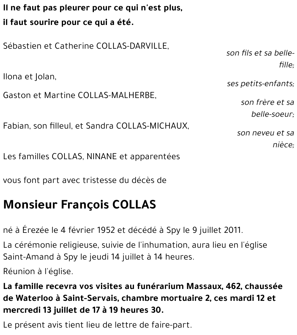 François COLLAS
