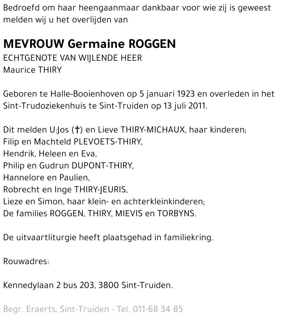 Germaine Roggen